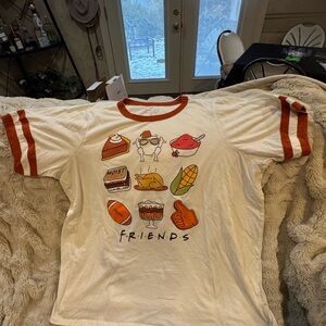 FRIENDS THANKSGIVING Retro Tee shirt